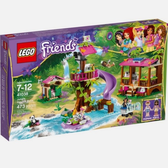 Lego Friends Jungle Rescue Base Set - Picture 2 of 6